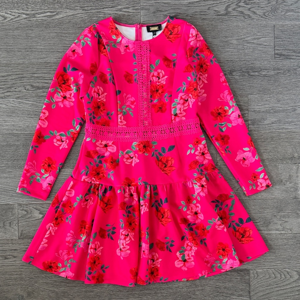 Alexia Admor Pink Floral Mini Dress - Picture 4 of 11